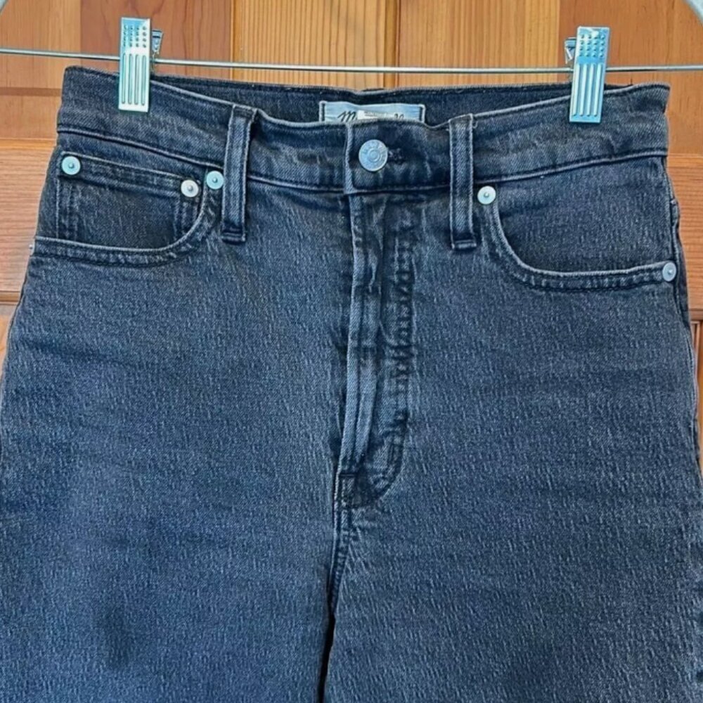 Madewell The Tall Perfect Vintage Straight Jean in Lunar Wash Size 24 Tall - Picture 7 of 11